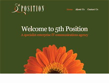 Tablet Screenshot of 5thposition.com